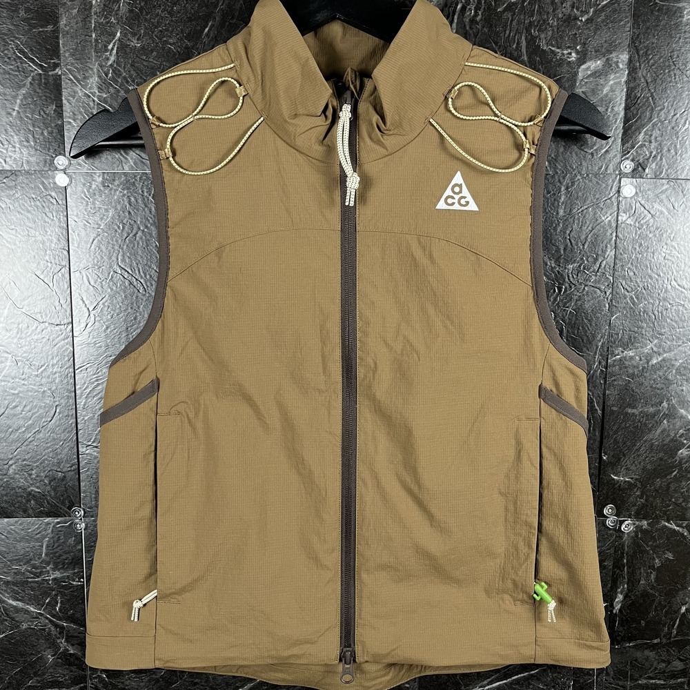 Nike ACG Men's Brown Death Bloom Gilet Vest XXS